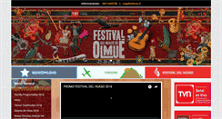 Desktop Screenshot of festivaldelhuaso.cl