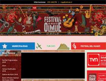 Tablet Screenshot of festivaldelhuaso.cl